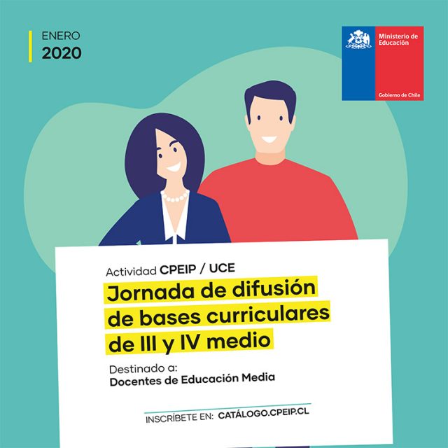 Jornadas de Difusión de Bases Curriculares de 3º y 4º Medio