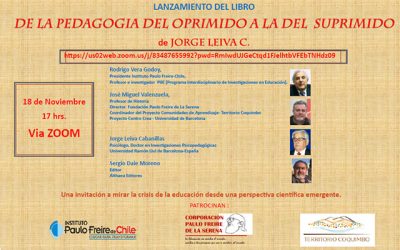 Rodrigo Vera participa en el lanzamiento de libro sobre la Pedagogía del Oprimido