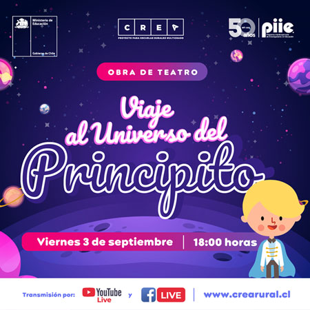 “Viaje al Universo del Principito” difundiendo Astronomía