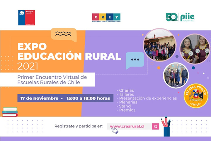 ¡Otra gran invitación de CreaRural! Expo Educación Rural 2021