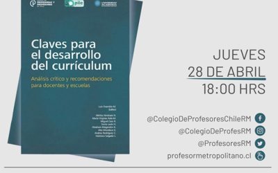 Tenemos otra gran invitación para ti: Evento de lanzamiento virtual del libro “Claves para el desarrollo del Currículum”