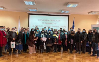 Profesoras y Profesores se Certifican en Diplomado y participan en el Conversatorio “Experiencias de Acciones Formativas en Educación de Personas Jóvenes y Adultas”