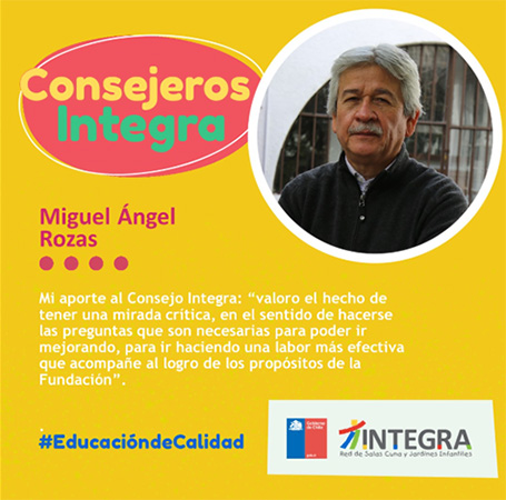 Te invitamos a revisar la entrevista que realizó el equipo de Fundación Integra a nuestro Director Miguel Rozas “Una sociedad que se ocupa de sus niños y niñas es una sociedad sana”