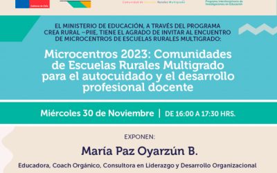 En Crea Rural realizaron el seminario: “Nuevo Encuentro Microcentros de Escuelas Rurales Multigrados” y nos cuentan el desarrollo de la jornada