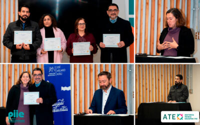 Docentes de Huechuraba y El Bosque reciben certificación en Diplomado en Educación de Personas Jóvenes y Adultas